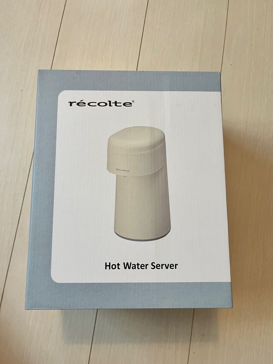 未開封　レコルト　recolte ホットウォーターサーバー　　調乳　 卓上　キッチン家電　家電　電化製品　ケトル　電気ケトル