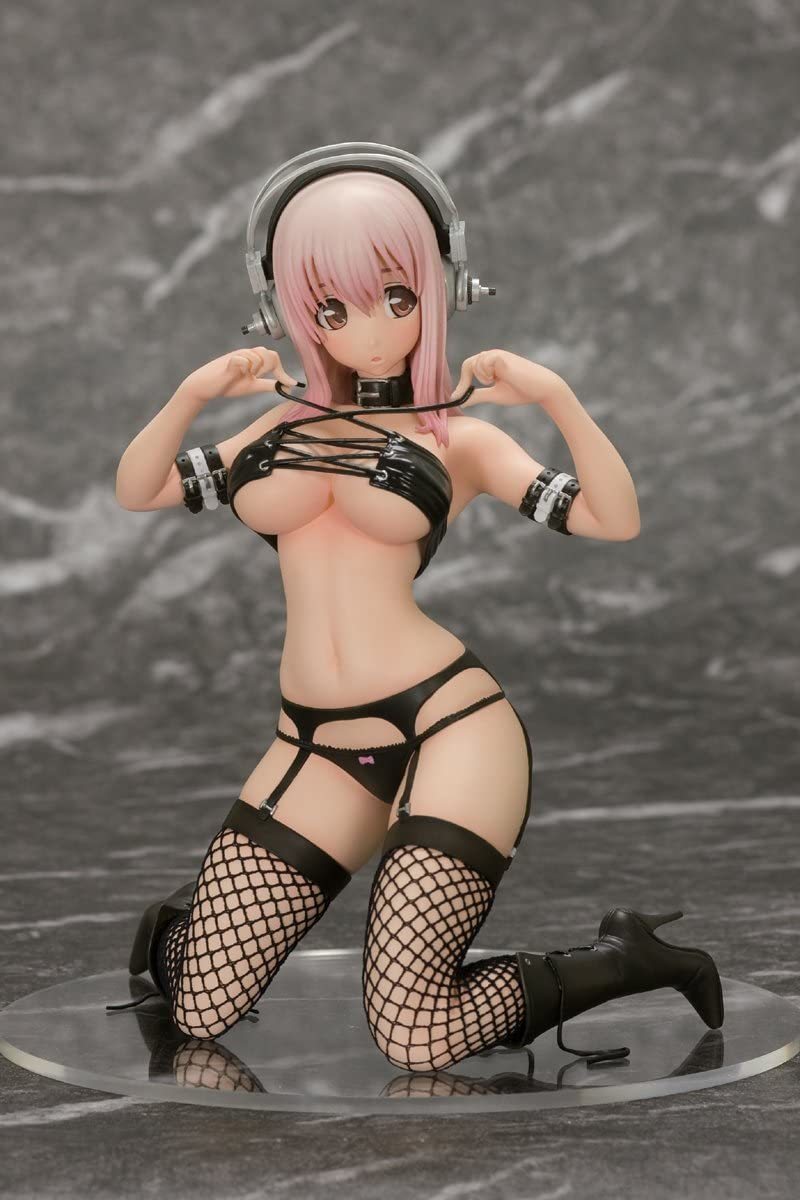 新品未開封 オーキッドシード すーぱーそに子 ボンデージ ver. 1/7フィギュア キャストオフ 完成品 SUPER SONICO OrchidSeed 薄紙付 正規品_商品イメージ