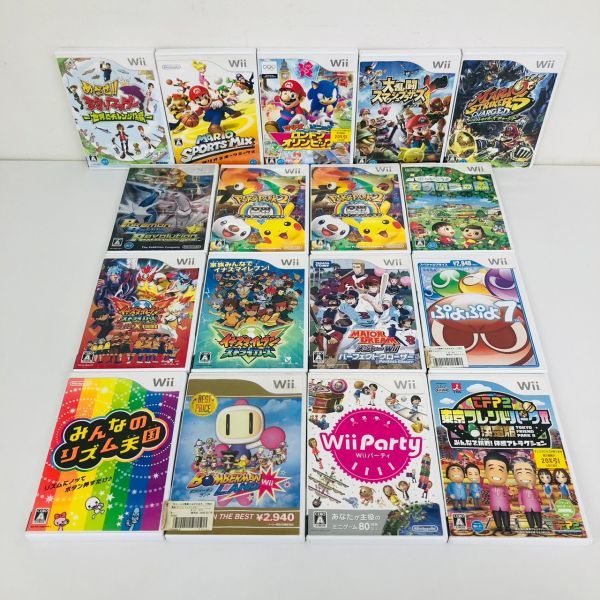 or3022/Wiiゲームソフトまとめて17点セット or3022/Wiiゲームソフトまとめて17点セット