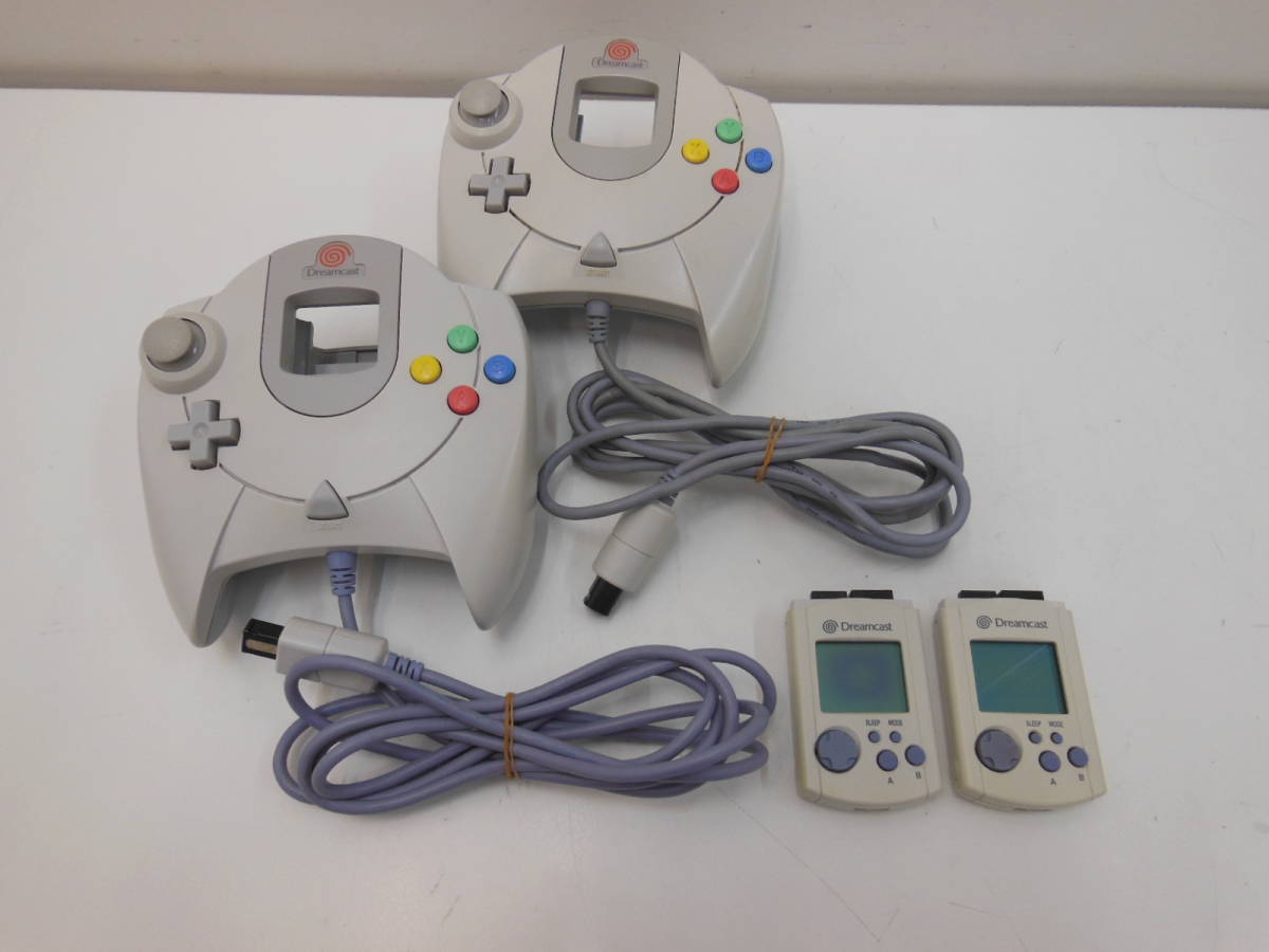 玩具祭ゲーム祭セガドリームキャストコントローラー&ビジュアルメモリ