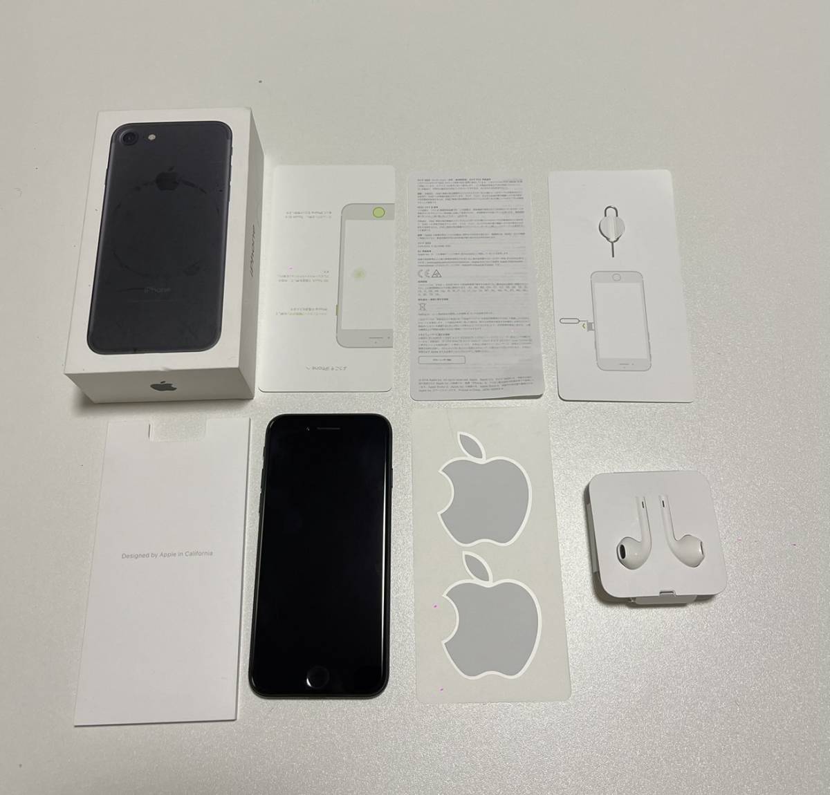 Apple iPhone7 ブラック 128GB MNCK2J/A SIMフリー