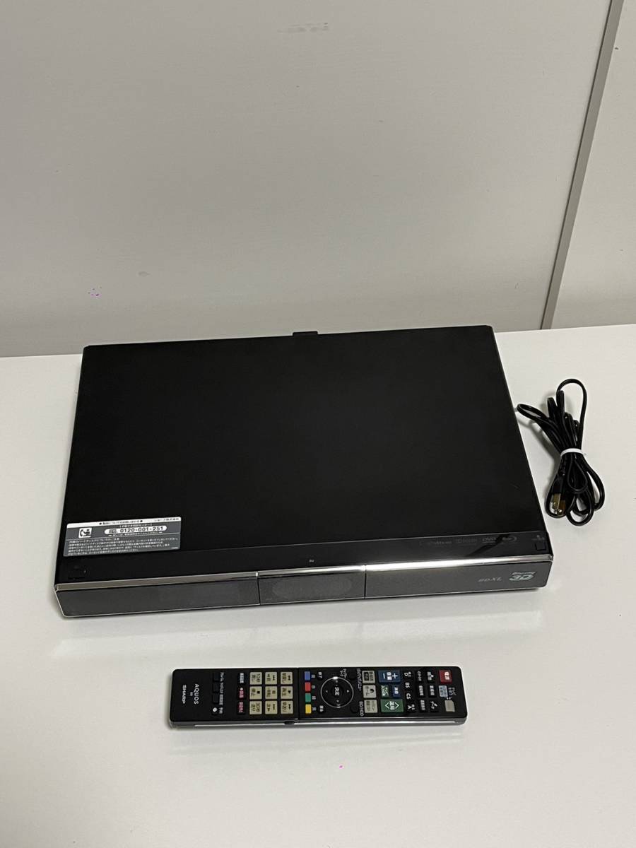 SHARP　シャープ　BD-HDW63　ブルーレイディスクレコーダー　2010年製_画像1