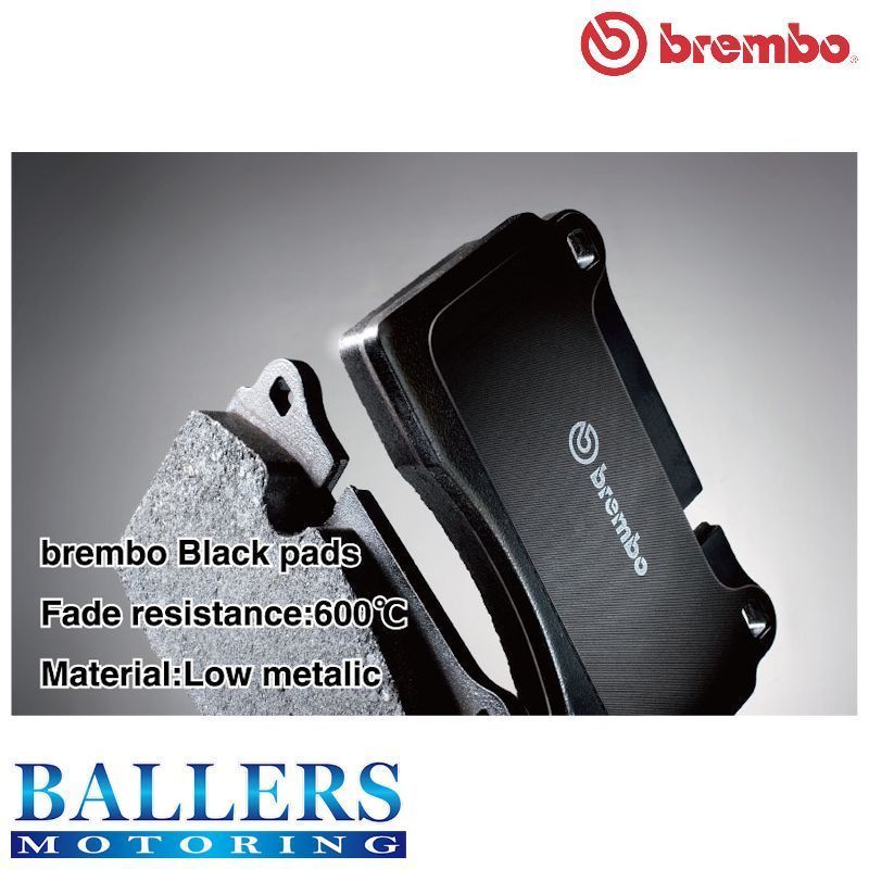 アルピナ F10 B5 Biturbo フロント用 2012.02～ brembo ブラック ブレーキパッド ブレンボ 5M1C P06 073_画像2