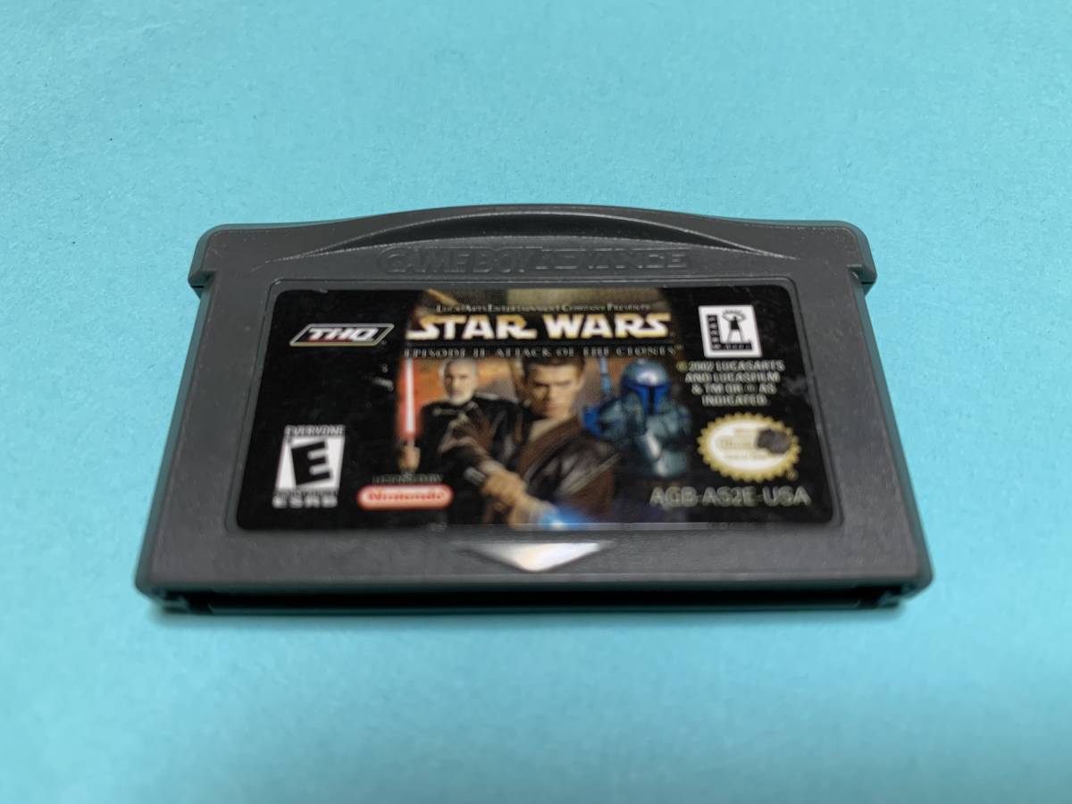 スターウォーズ ●● Star Wars: Episode II Attack of the Clones ●海外版 GBA / ニンテンドーDS 任天堂　※日本のGBA/DSでも遊べます♪_画像2