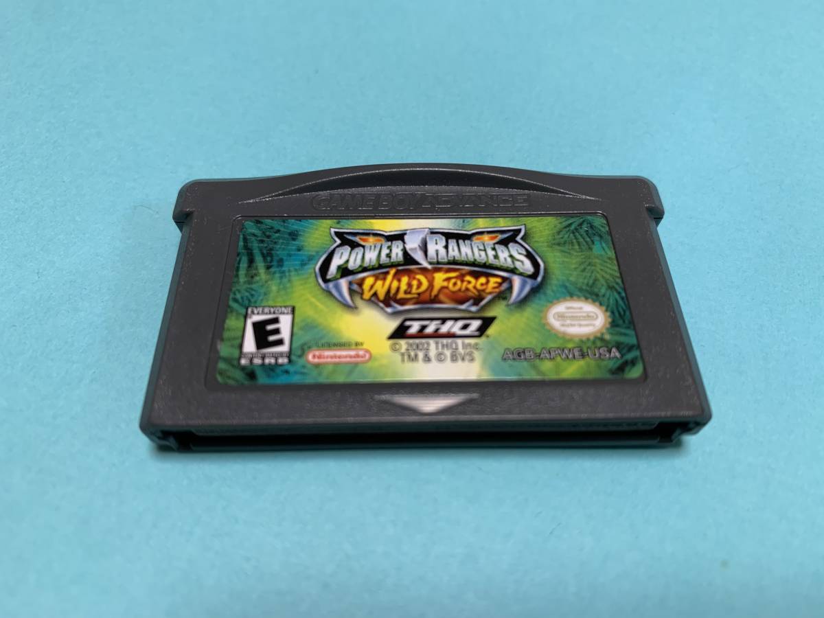 パワーレンジャー ワイルドフォース ● Power Rangers: Wild Force ●海外版GBAニンテンドーDS 任天堂 ※日本のGBA/DSでも遊べます♪_画像2