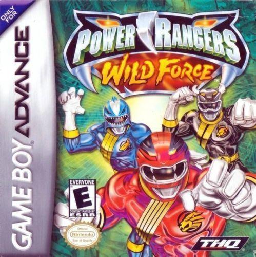 パワーレンジャー ワイルドフォース ● Power Rangers: Wild Force ●海外版GBAニンテンドーDS 任天堂 ※日本のGBA/DSでも遊べます♪_画像1