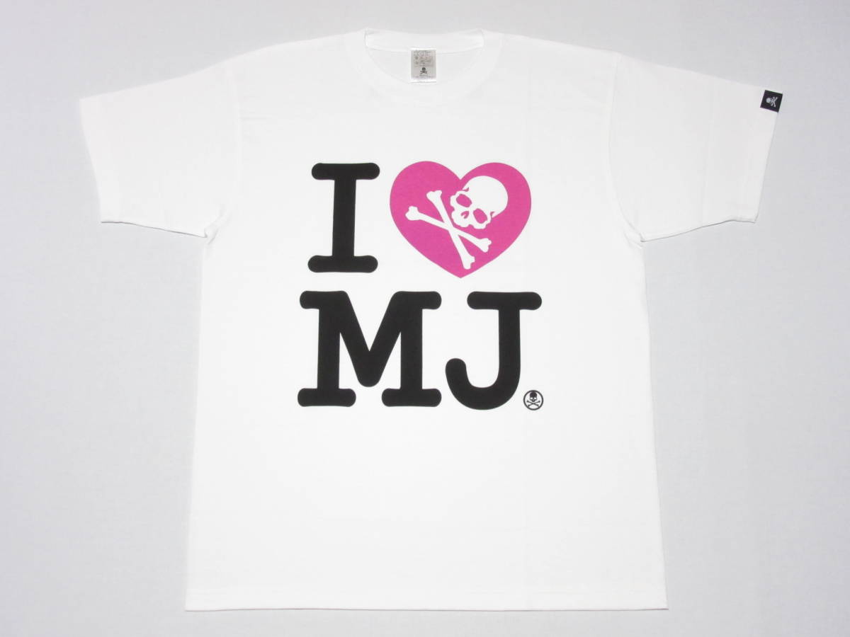 新品 mastermind JAPAN(マスターマインド ジャパン)Tシャツ□[Lサイズ] I LOVE MJ