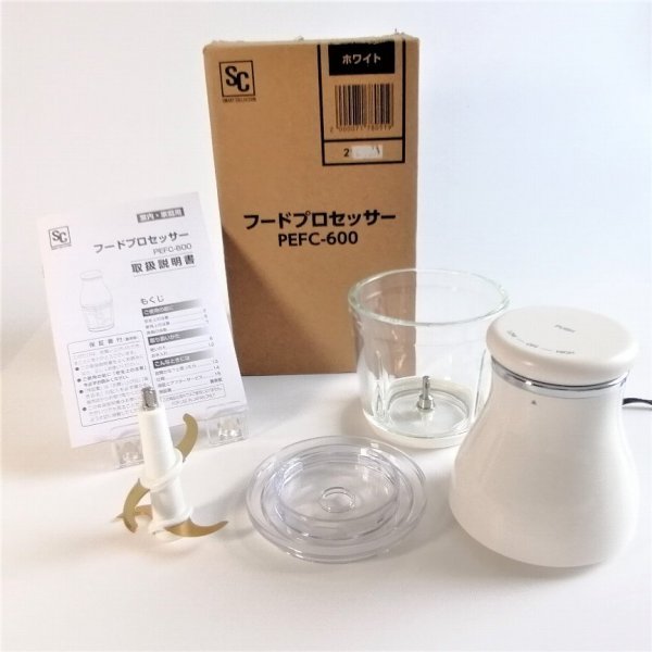 o-yama food processor PEFC-600-W white 2021 year made [PSE Mark equipped ]78 00024