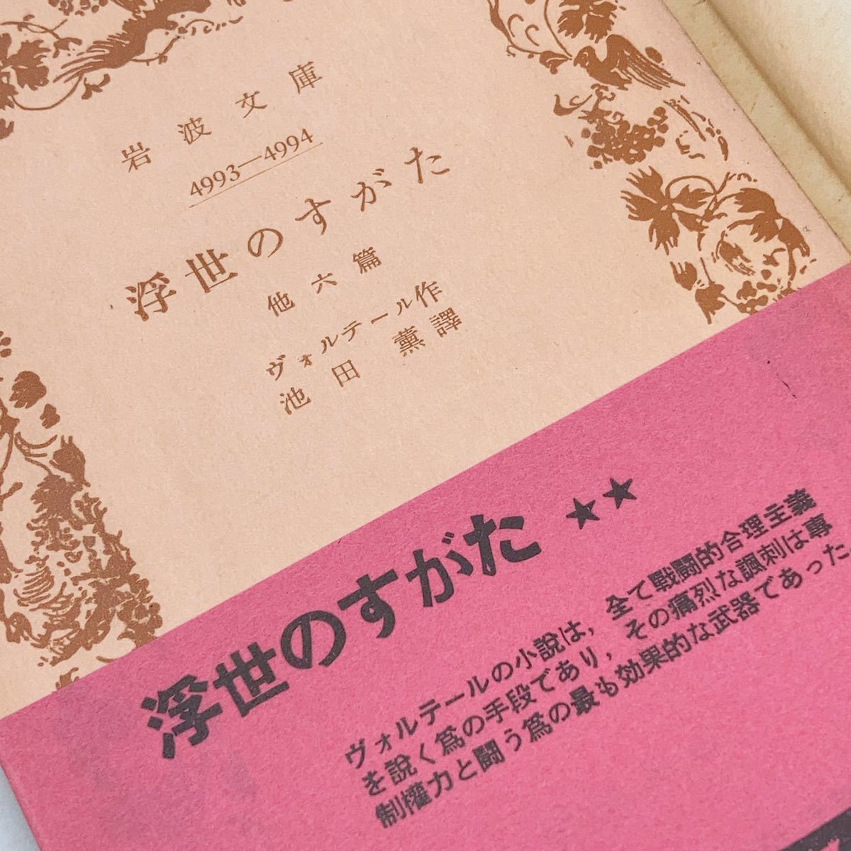 【送料180円】浮世のすがた 他六篇 ヴォルテール 池田薫 岩波文庫 30800-49 れいんぼー書籍_画像1