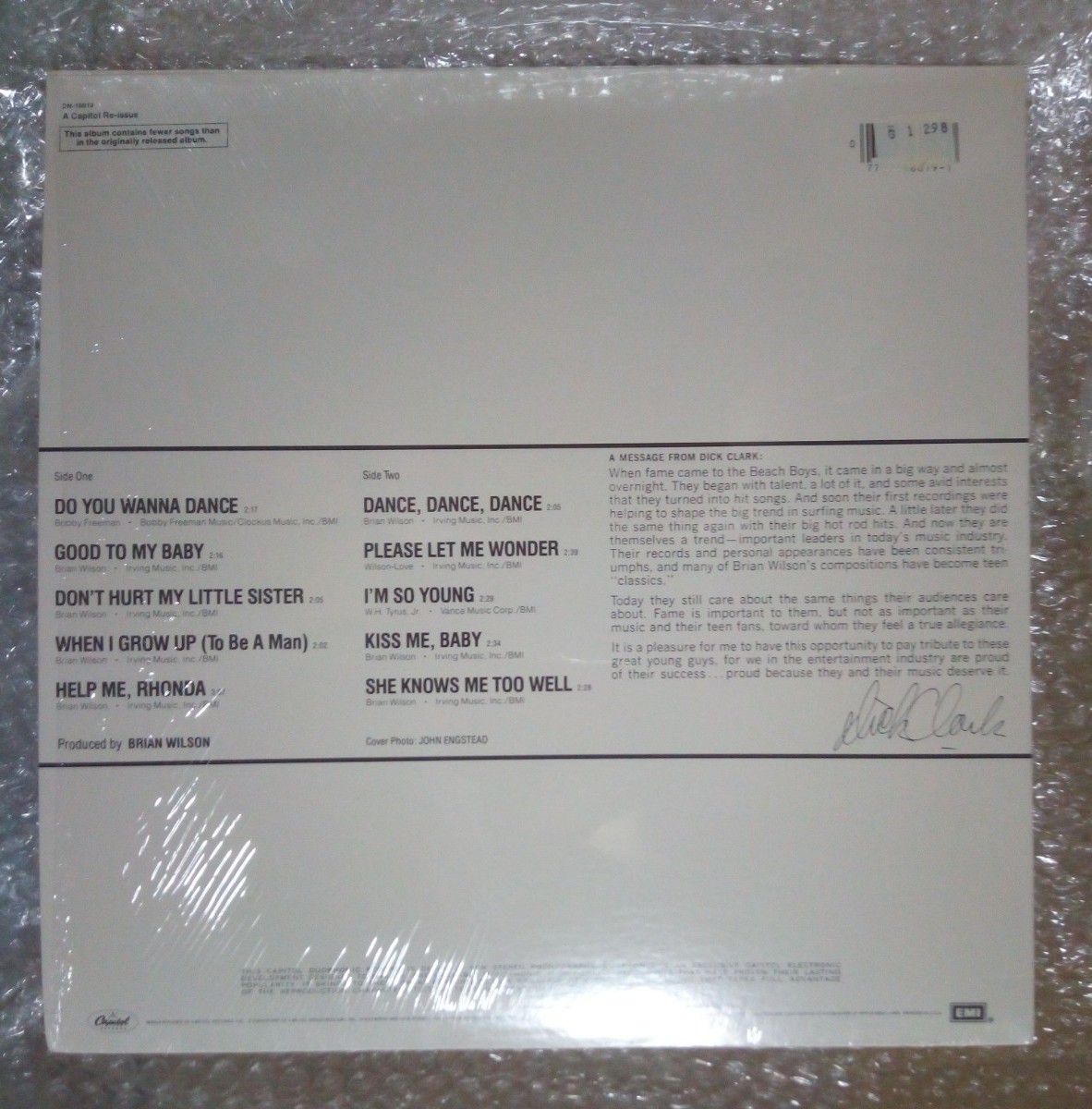 代購代標第一品牌-樂淘letao-【LP/ US盤】 The Beach Boys「DANCE