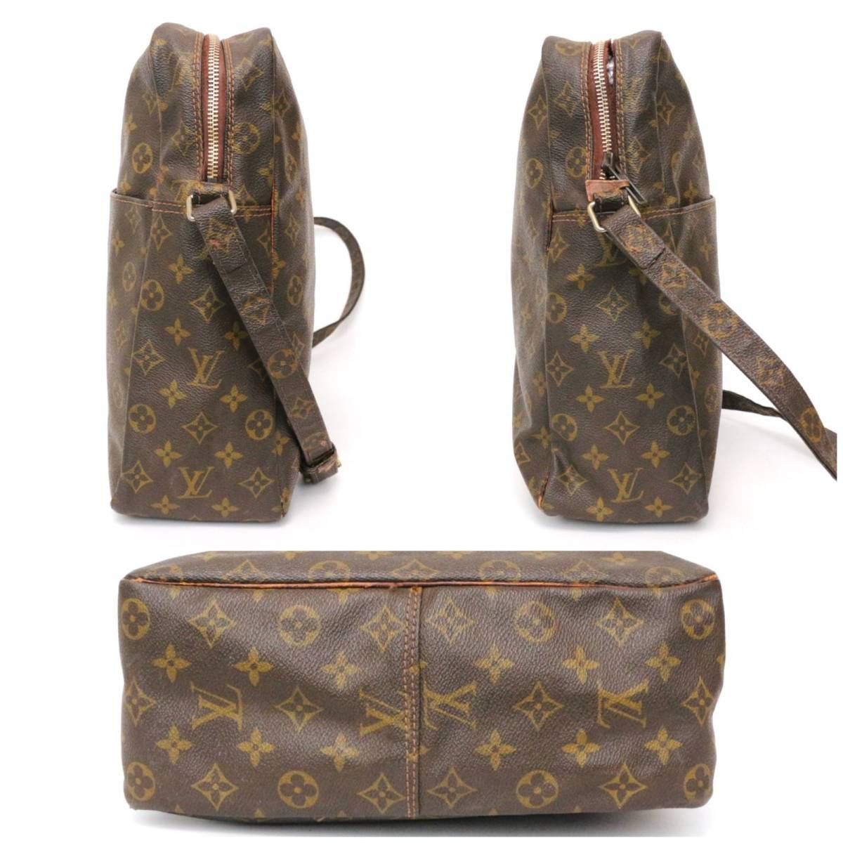 Louis-Vuitton-Monogram-Marceau-Shoulder-Bag-Messenger-Bag-M40264