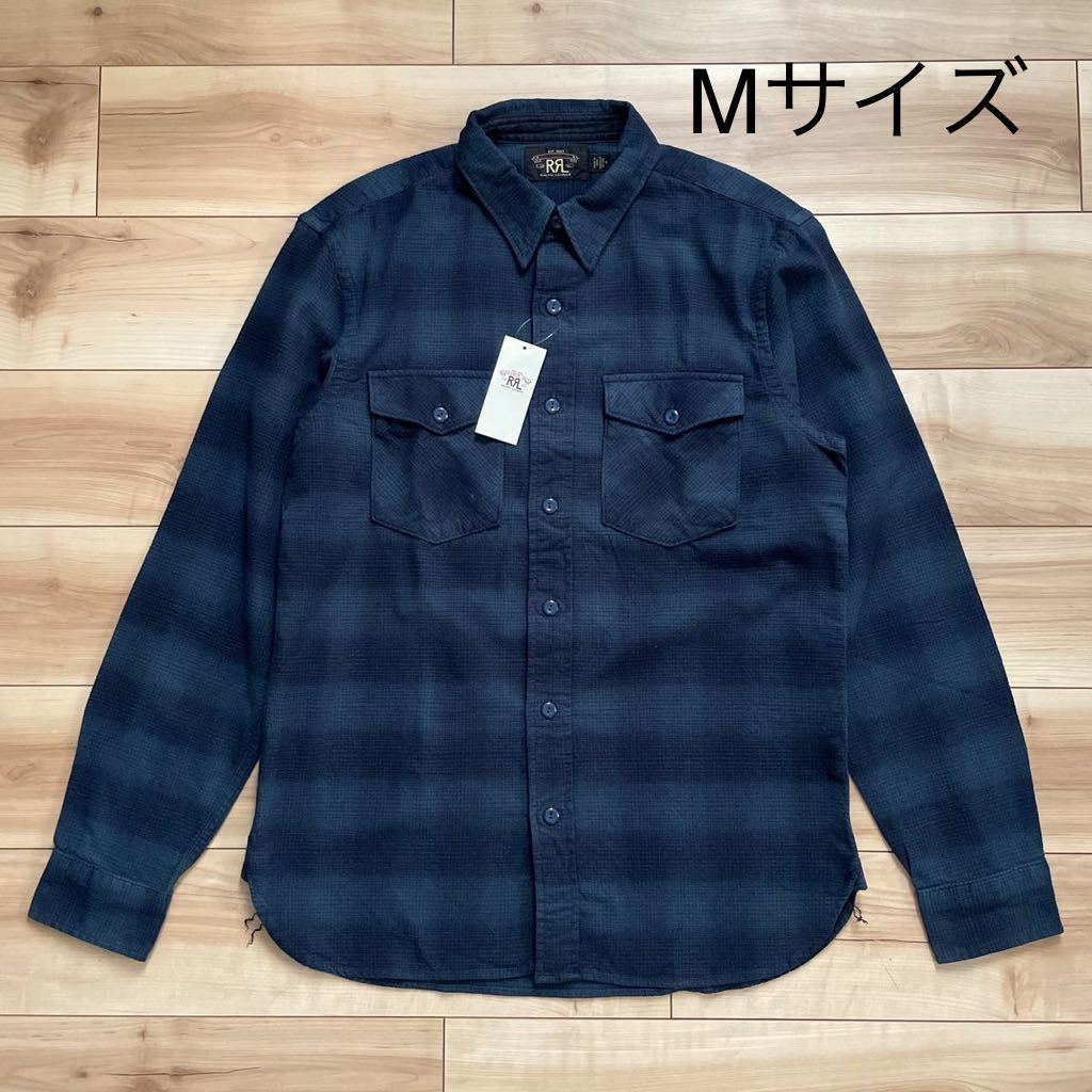 開店記念セール! SHIRT SPORT SLEEVE LONG WS FREEPORT ダブルアールエル 【新品】【22AW】RRL 青 ラルフローレン シャツ ネル チェック M トップス 開店記念セール! SHIRT SPORT SLEEVE LONG WS FREEPORT ダブルアールエル 【新品】【22AW】RRL 青 ラルフローレン シャツ ネル チェック M トップス