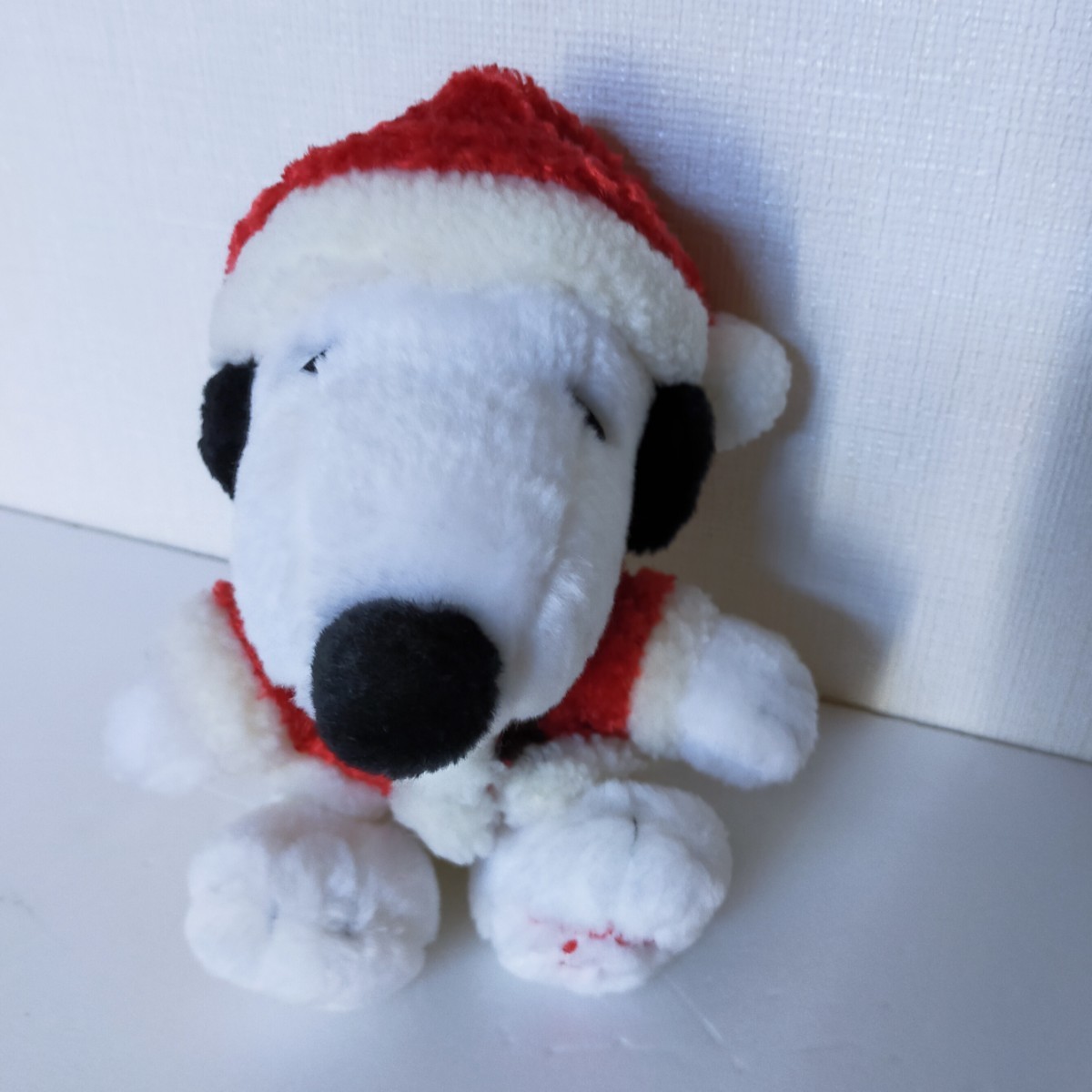 ◇◆○紙タグなし　非売品　PEANUTS　SNOOPY　ぬいぐるみ　着ぐるみ　サンタクロース　_画像2