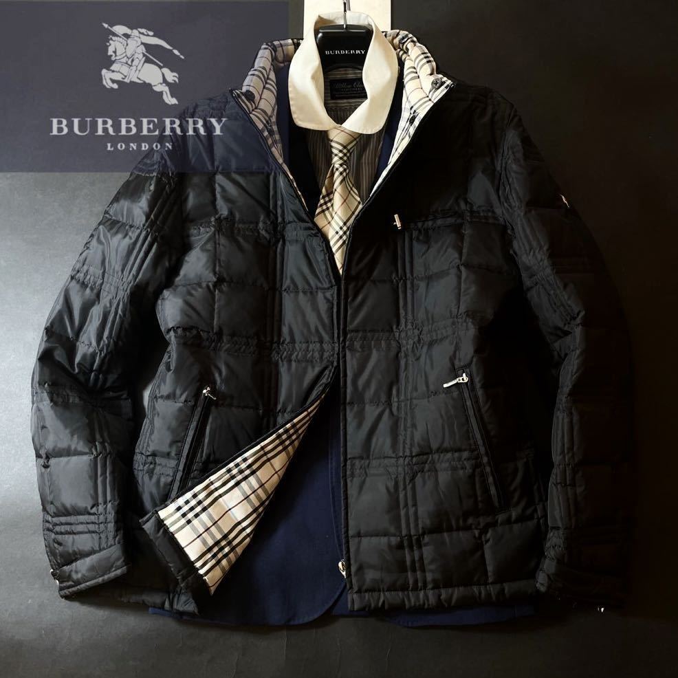 BURBERRY BLACK LABEL ホワイトグースダウンコート-