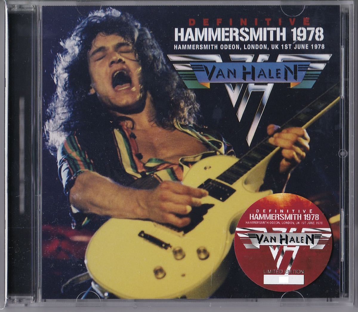 [ стерео SBD] VAN HALEN / DEFINITIVE HAMMERSMITH 1978 ( Press 1CD) Van * разделение Len 