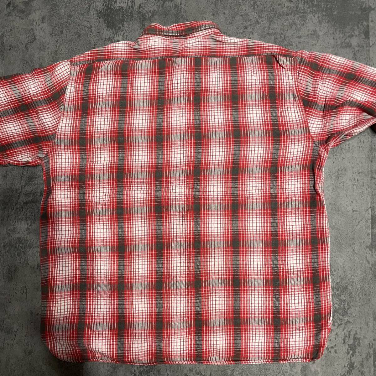 状態良好 50s ビンテージ 希少 激レア WTG マチ付き ネルシャツ 状態良好 50s ビンテージ 希少 激レア WTG マチ付き ネルシャツ