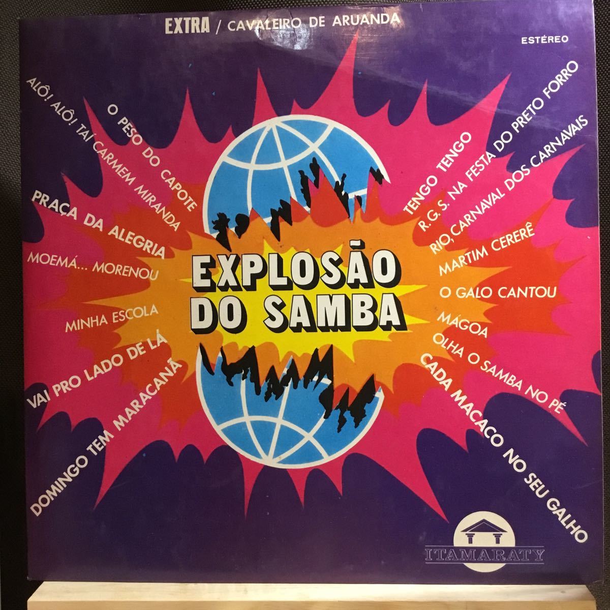 LP★ブラジル盤オリジナル CONJUNTO EXPLOSAO DO SAMBA CAVALEIRO DE ARUANDA サンバ_画像1