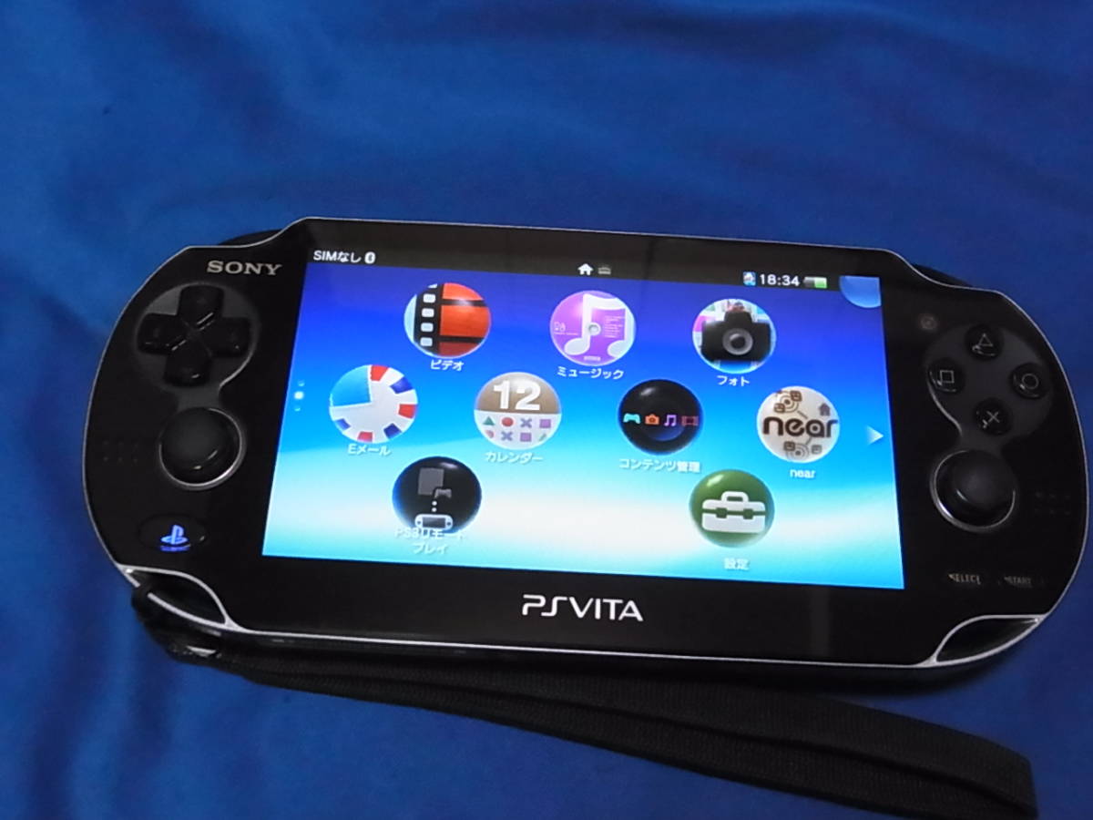 SONY PlayStation Vita PS Vita PCH-1100 中古品 (難あり)