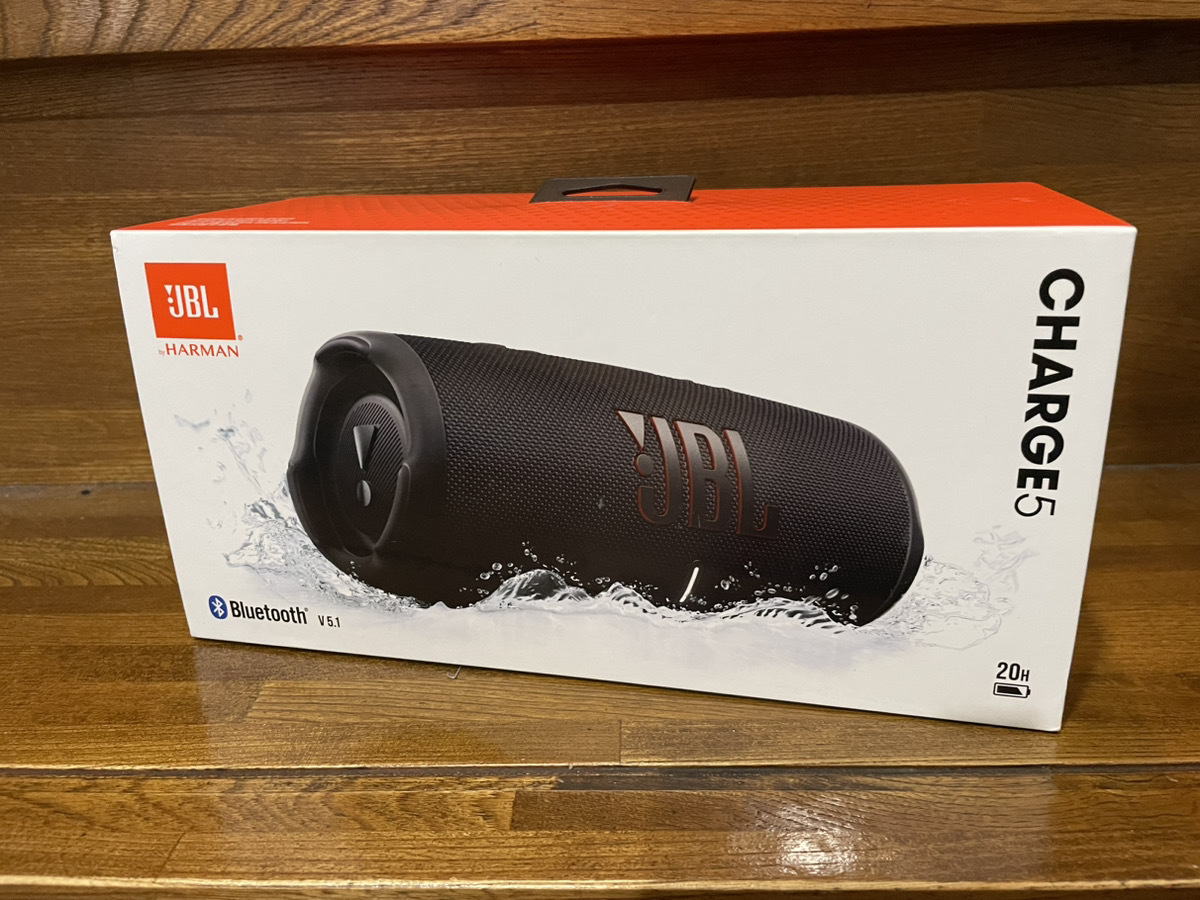 新品登場 CHARGE5 【外箱付】 JBL Bluetoothスピーカー JBLCHARGE5BLK