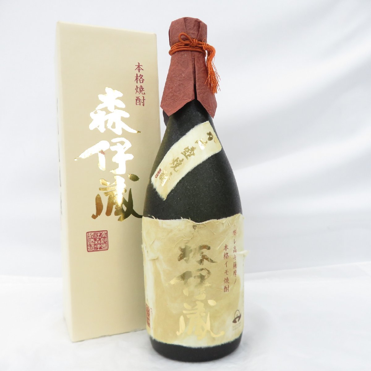 未開栓 ♪本格焼酎 森伊蔵 ゴールドラベル かめ壺焼酎 720ml 25% 古酒