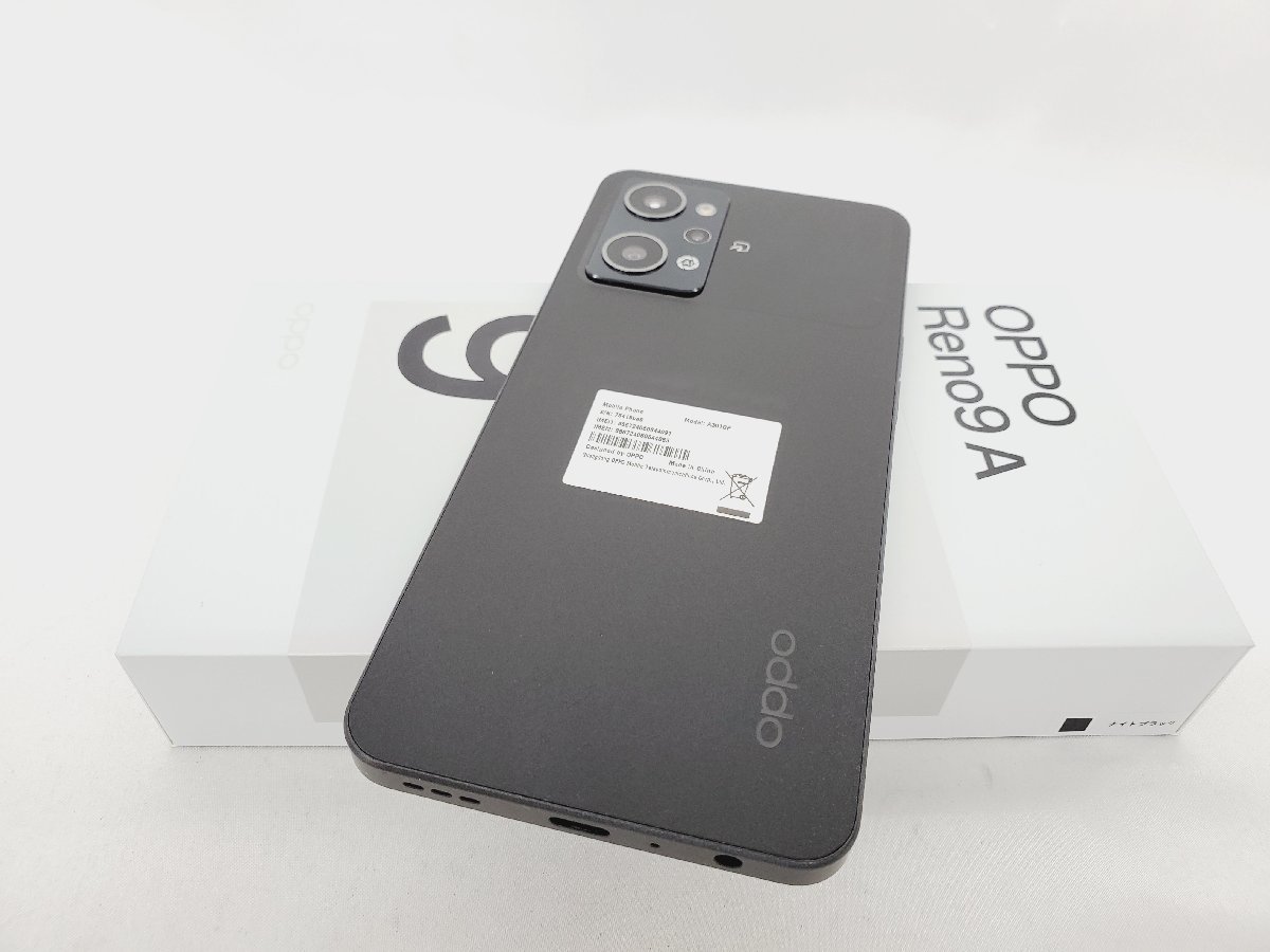 1円～【中古品】Y!mobile スマートフォン OPPO Reno9 A 8GB/128GB