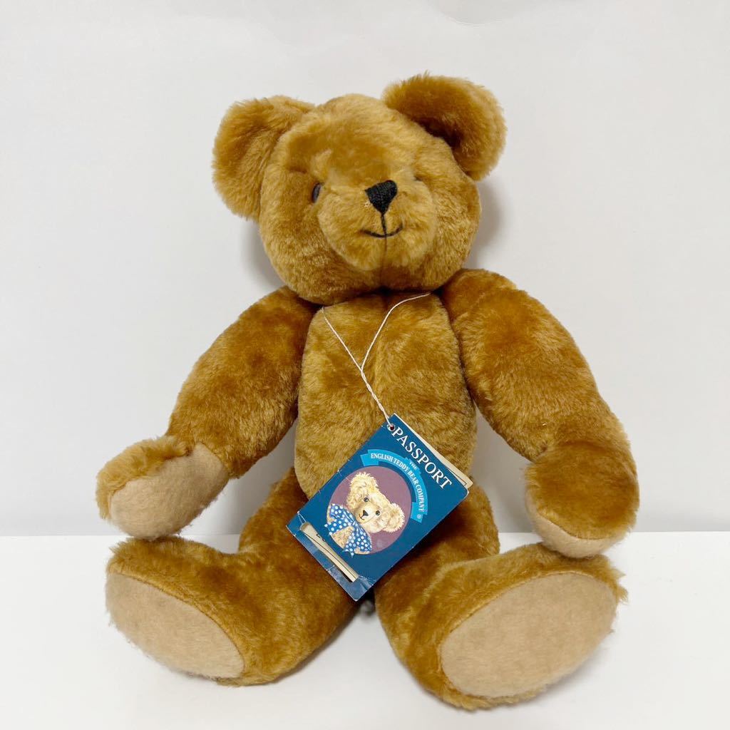 THE ENGLISH TEDDY BEAR COMPANY ザイングリッシュ テディベア カンパニー ハンドメイド テディベア ぬいぐるみ 中古_画像1