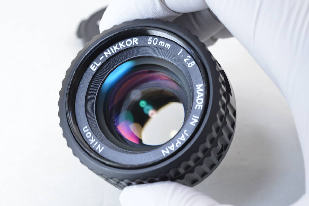 【ecoま】NIKON EL-NIKKOR 50mm F2.8 New no.816445 引き伸ばしレンズ (L39/M39マウント)の画像3