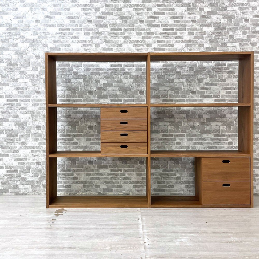 ○ 無印良品 MUJI スタッキングシェルフ ワイド 2列3段 ○ 無印良品 MUJI スタッキングシェルフ ワイド 2列3段