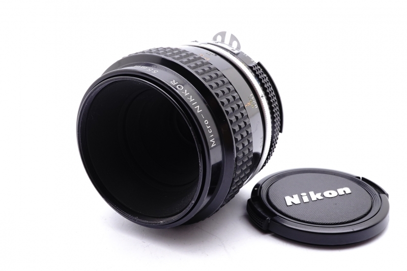 憧れ ★美品★ ◆881 キレイ 完動 レンズ ニコン Lens F3.5 55mm Micro-NIKKOR Ai Nikon ニコン