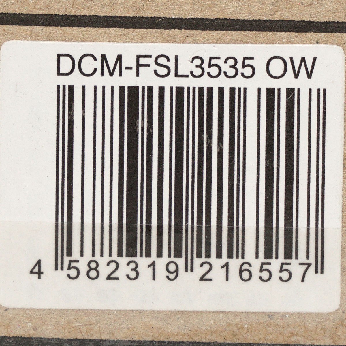 【未使用】DCMブランド スリムラック2段 オークxホワイト DCM-FSL3535 OW 収納家具 [H800188]_画像8