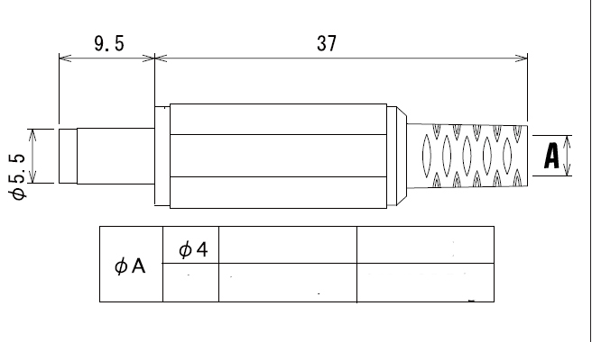 2.5mm standard DC plug inside diameter 2.5mm outer diameter 5.5mm AC adaptor repair to the exchange 2.5mm 5.5mm DC plug connector 5525 plug 