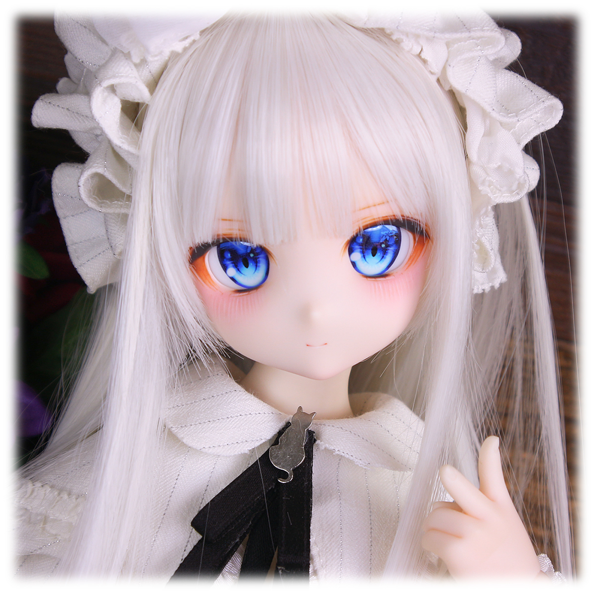 さにさにむーん】DDH-27 カスタムヘッド セミホワイト肌＋ディーラー様