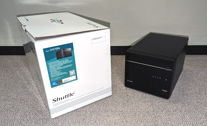 Shuttle SH570R6 インテル i9-11900、メモリ32GB、NVMe SSD 1TB、HDD 12TB塔載_画像1