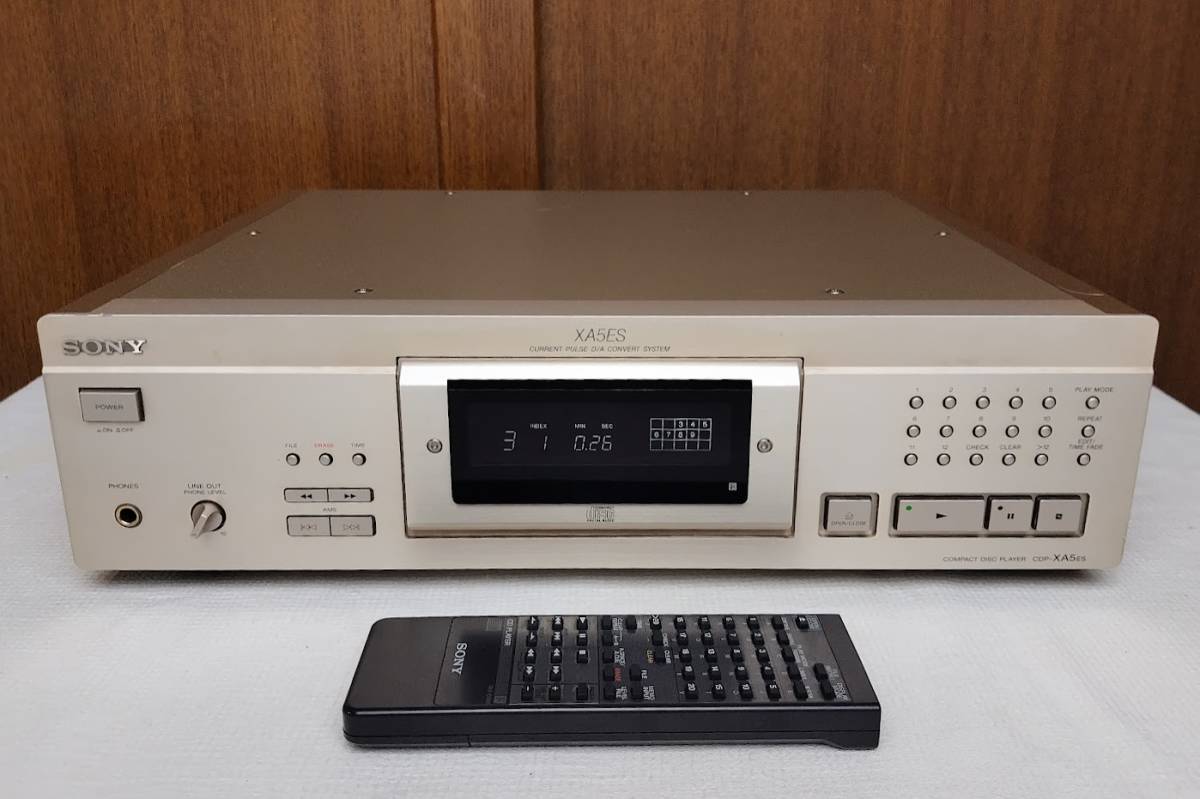 SONY CDP XA5ES CDプレーヤー