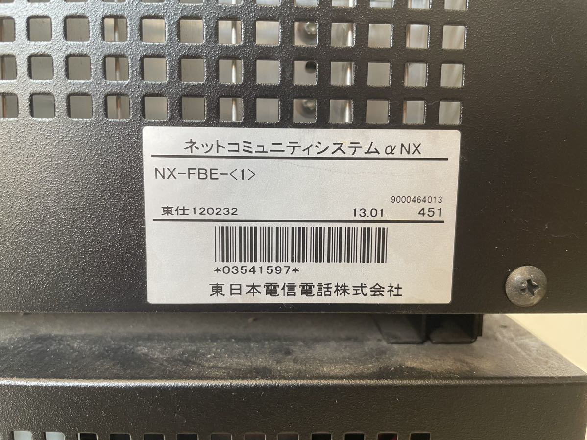 NTT NX-FB NX-FBE- NX-FBC- 東日本電信電話株式会社 電源 NTT NX-FB NX-FBE- NX-FBC- 東日本電信電話株式会社 電源