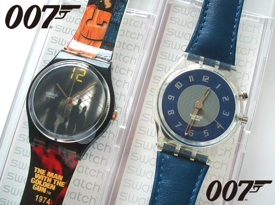 豊富なギフト WITH MAN 007×SWATCH☆コラボモデル☆入手困難☆THE THE