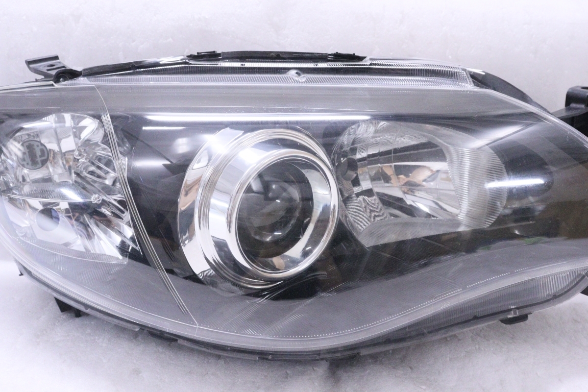 38-1656★HID GR GV インプレッサ WRX-STI★左右ヘッドライト ICHIKOH 1809 打刻:2T ユニット ブラック 純正★スバル (QT)_画像2