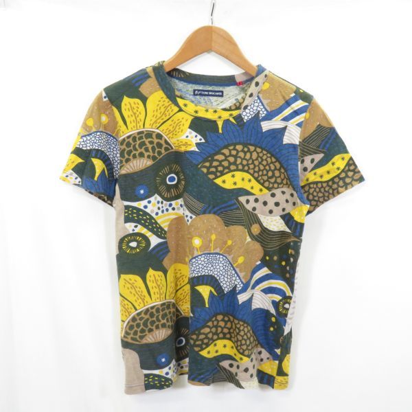 TIGRE BROCANTE フラワー Tシャツ sizeユニセックスS/ティグルブロカンテ　dt05 0802_画像1