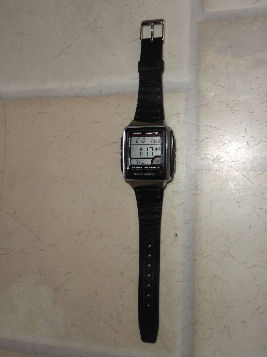 CASIO WORLD TIME MULTI BAND 5 Wave Ceptor WV-59Jの画像1