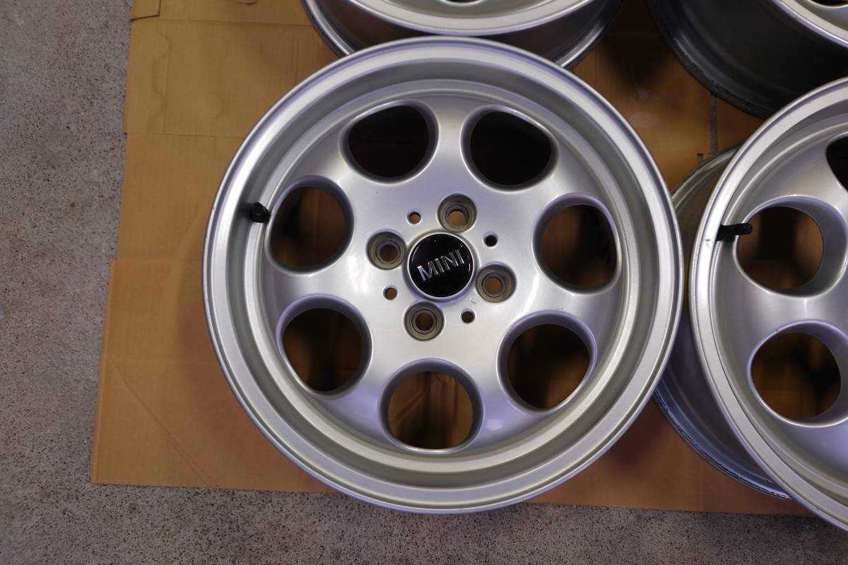BMW MINI 純正アルミホイール 5.5J PCD100 +45 ENKEI製 洗浄済み BMW MINI 純正アルミホイール 5.5J PCD100 +45 ENKEI製 洗浄済み