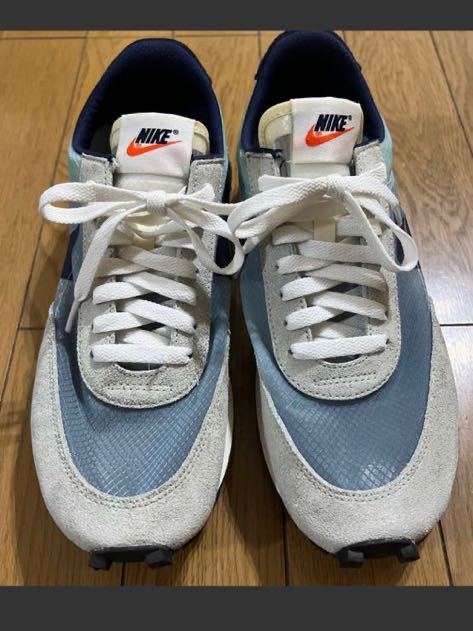 NIKE DAYBRAKE SP ナイキ　デイブレイク グレー×紺 シースルー　2020年製 US9.5 27.5cm スケルトン検コルテッツワッフルレトロランニング