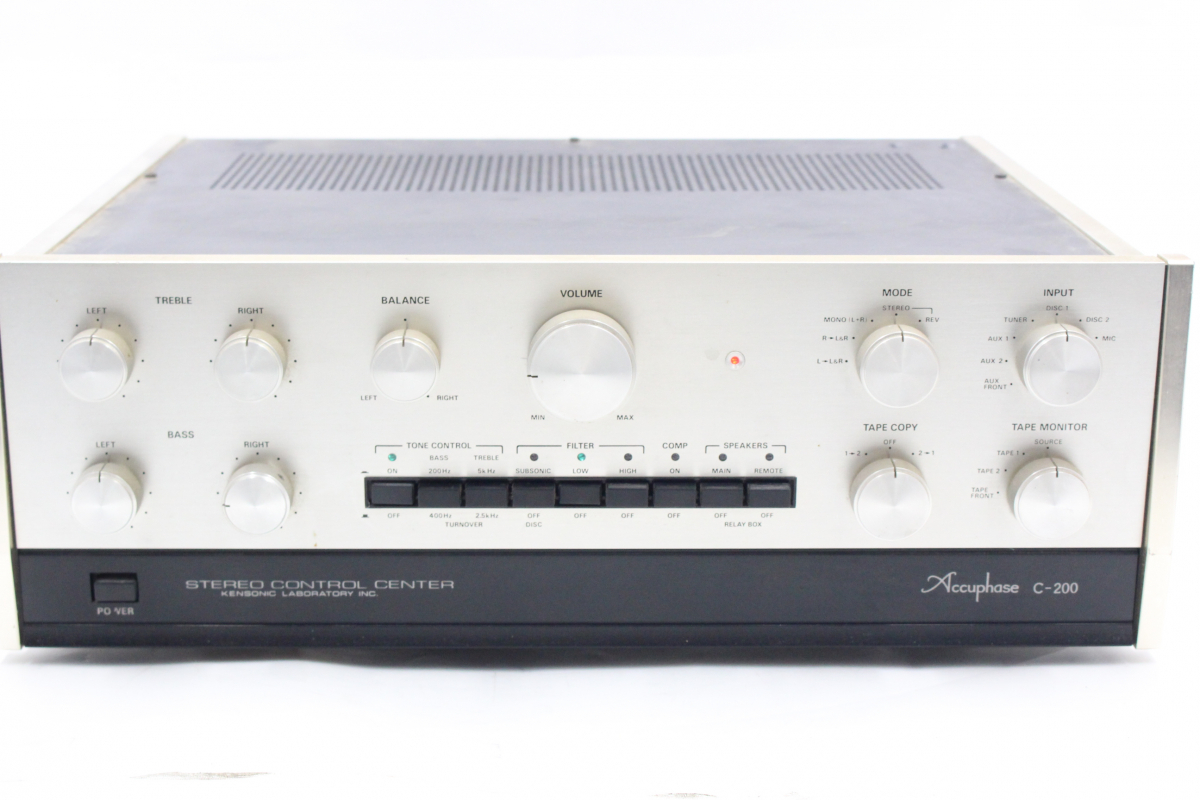 ト静】 ☆ Accuphase アキュフェーズ C-200 STER | JChereヤフオク代理購入