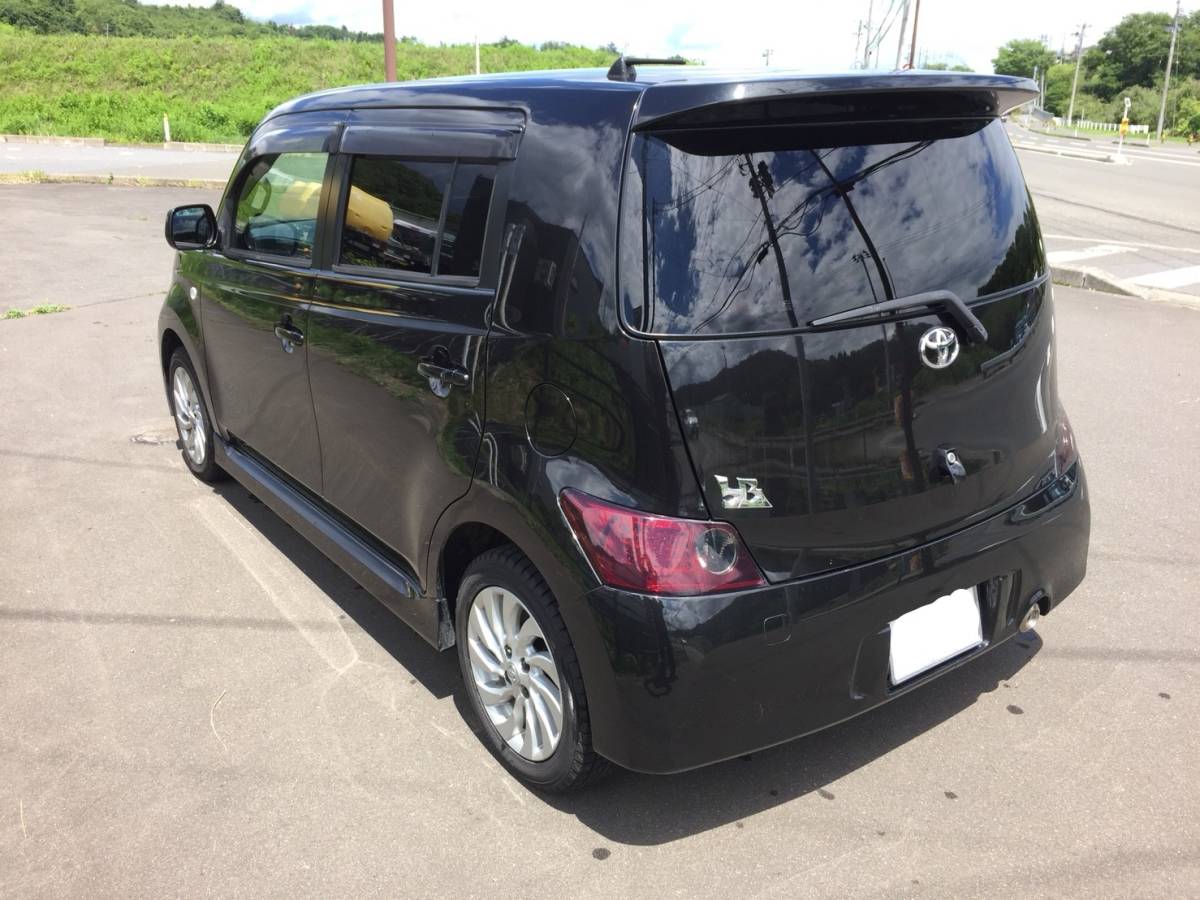 1 ten thousand jpy complete selling out Toyota bB QNC21 vehicle inspection "shaken" 30 year 11 month Z Q VERSION custom navigation attaching black high-end grade 8 ten thousand kilo low running super-discount 