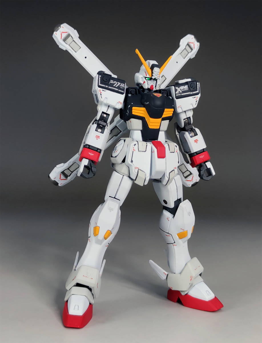 【HG 1/144 XM-X1（F97） Crossbone Gundam X-1 クロスボーンガンダムＸ1 塗装完成品】HG-187-60_画像3