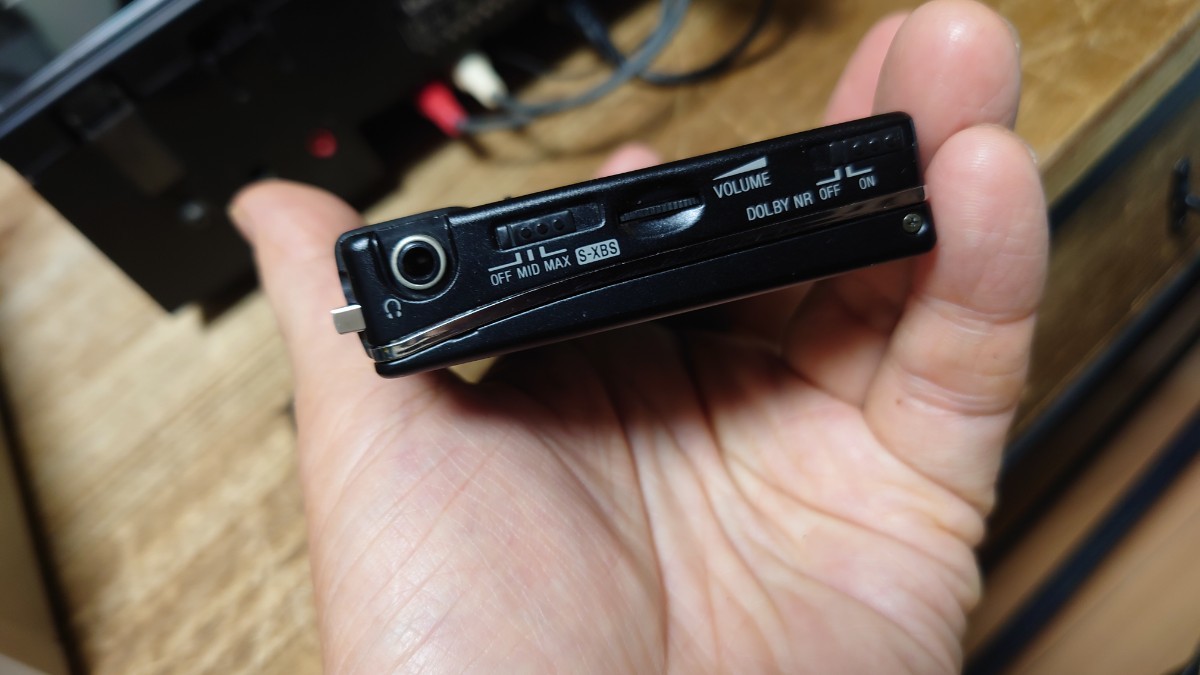 Panasonic RQ-S33 ポータブルカセットプレーヤー◆ジャンク品 単3電池ケース付_画像5
