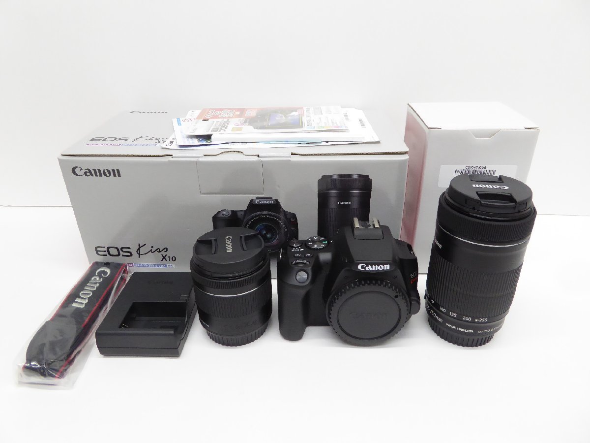 価格は安く 美品 Canon △WK1013 カメラ 一眼レフ X10 Kiss EOS