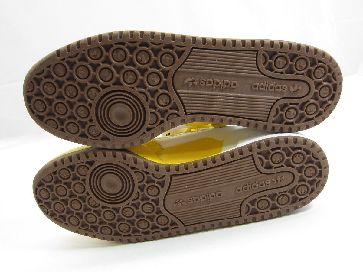 adidas アディダス Forum Low M&M's Yellow GY1179 SIZE:US9 27.0cm メンズ スニーカー 靴 □UT10131_画像5