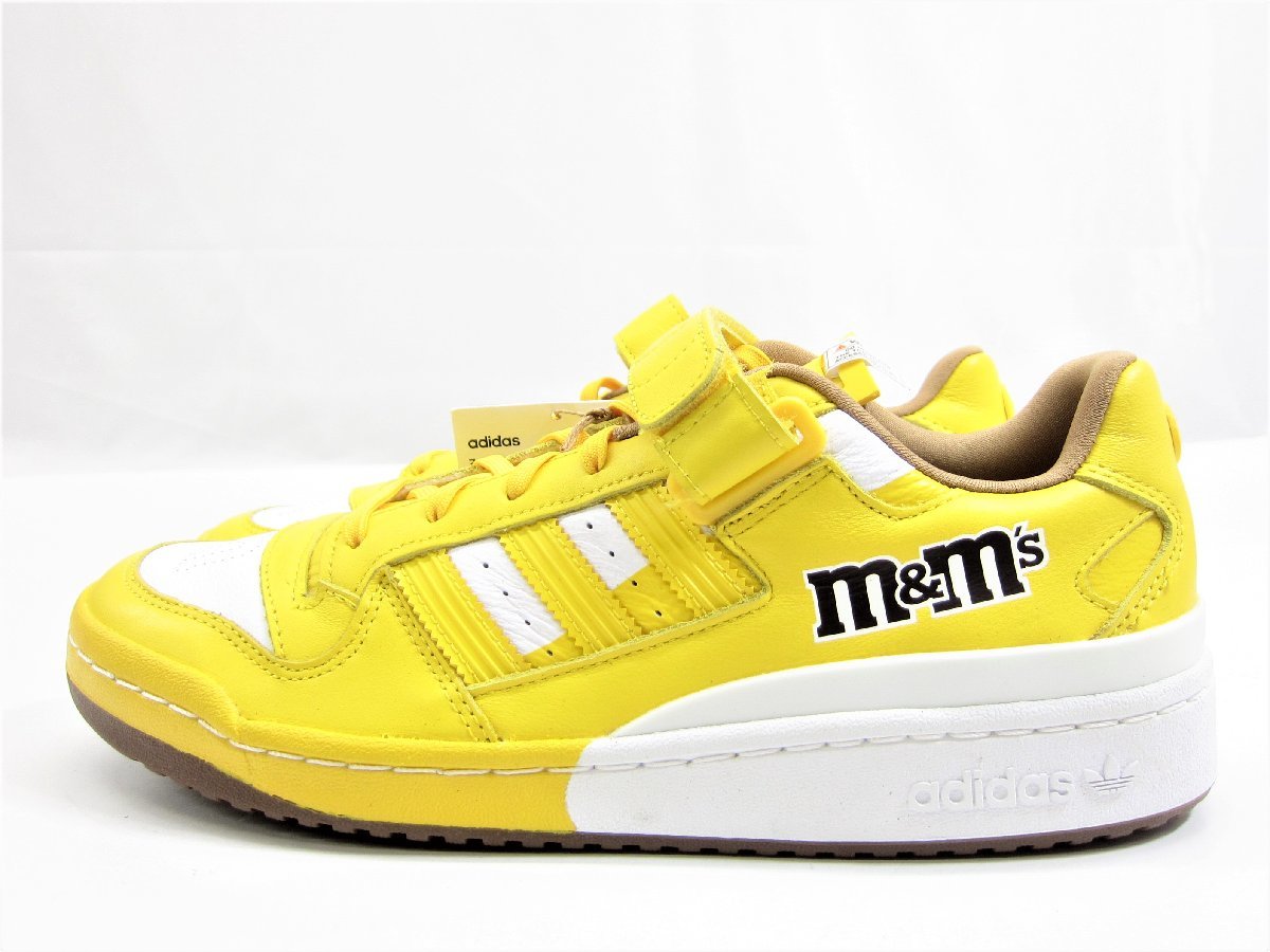 adidas アディダス Forum Low M&M's Yellow GY1179 SIZE:US9 27.0cm メンズ スニーカー 靴 □UT10131_画像1