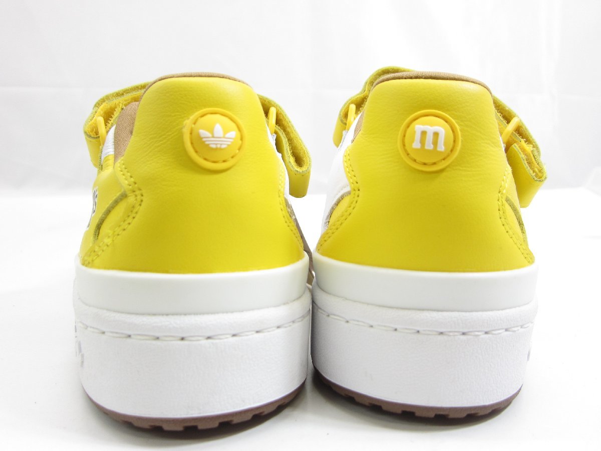 adidas アディダス Forum Low M&M's Yellow GY1179 SIZE:US9 27.0cm メンズ スニーカー 靴 □UT10131_画像4