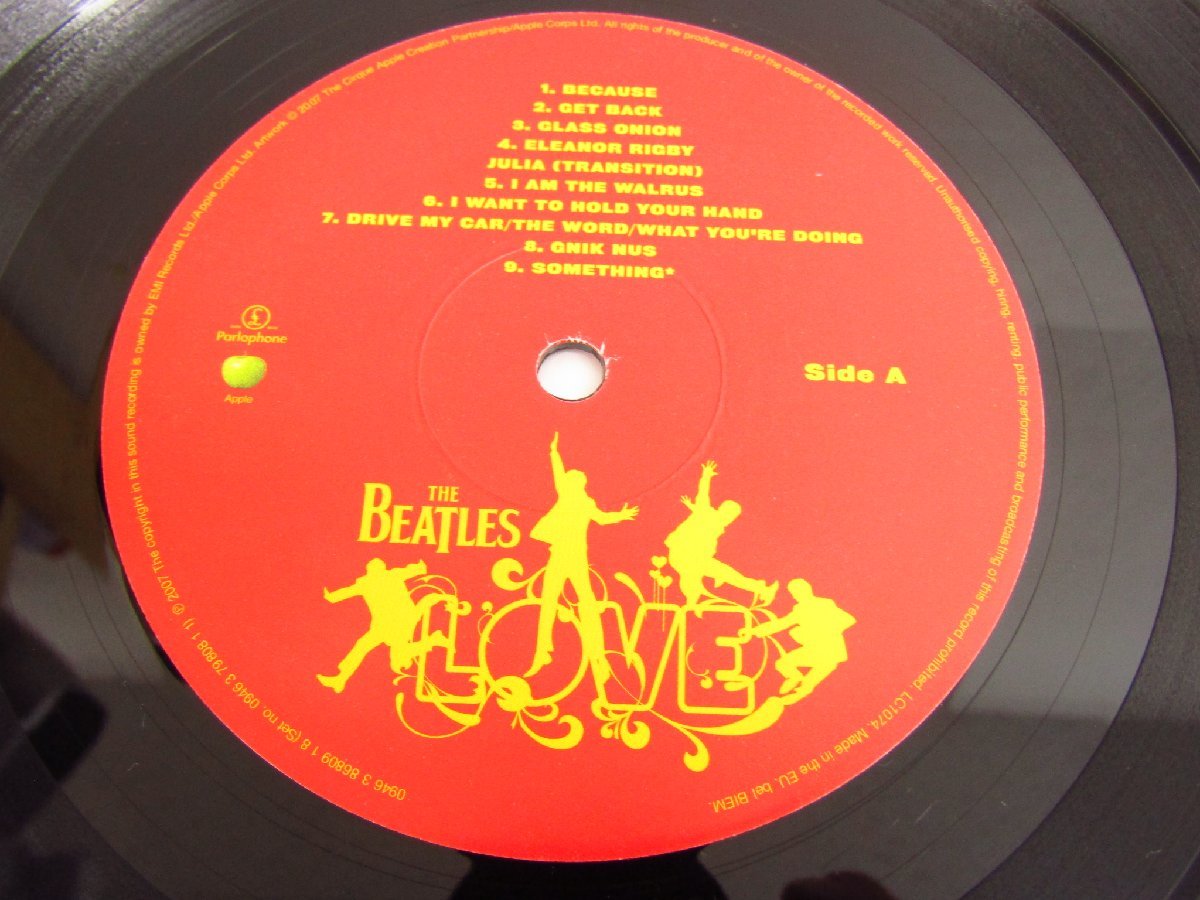 LP レコード The Beatles / Love (094637980811) ●A5584の画像5